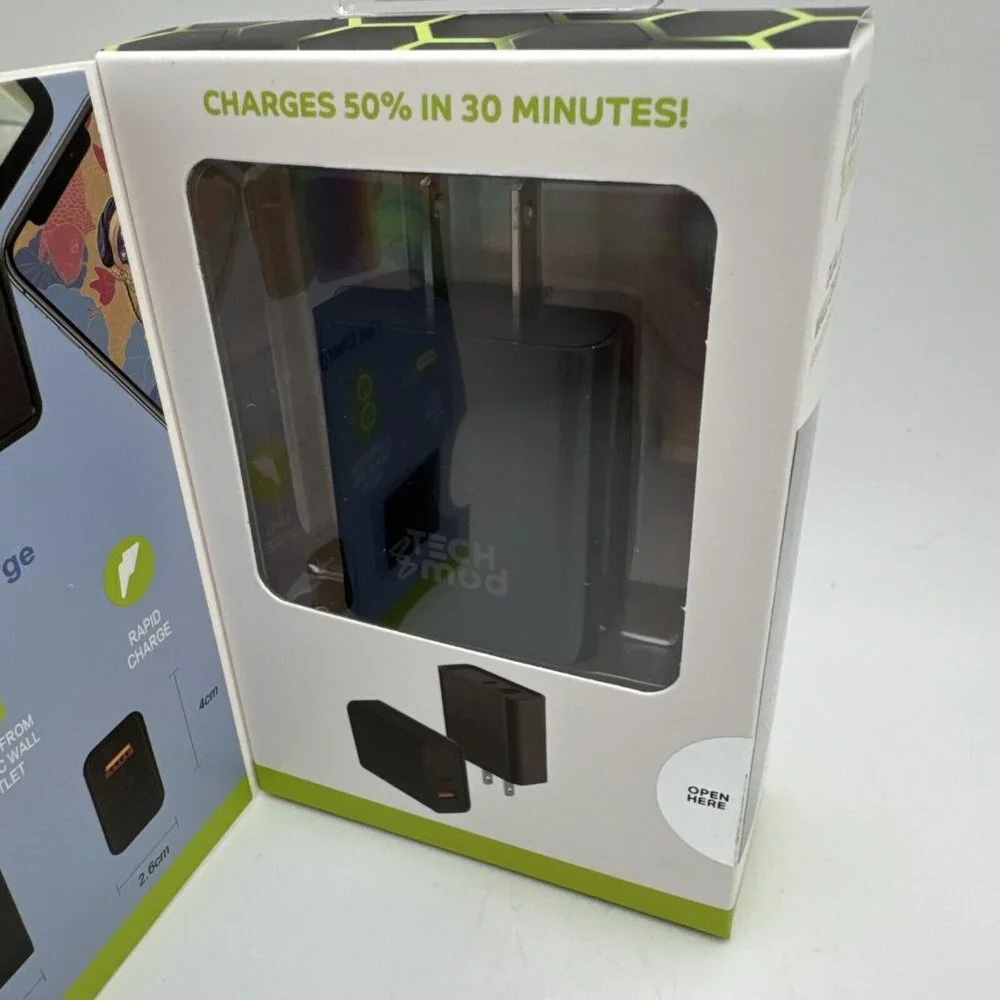 tech mod 20w dual usb wall charger GR59
